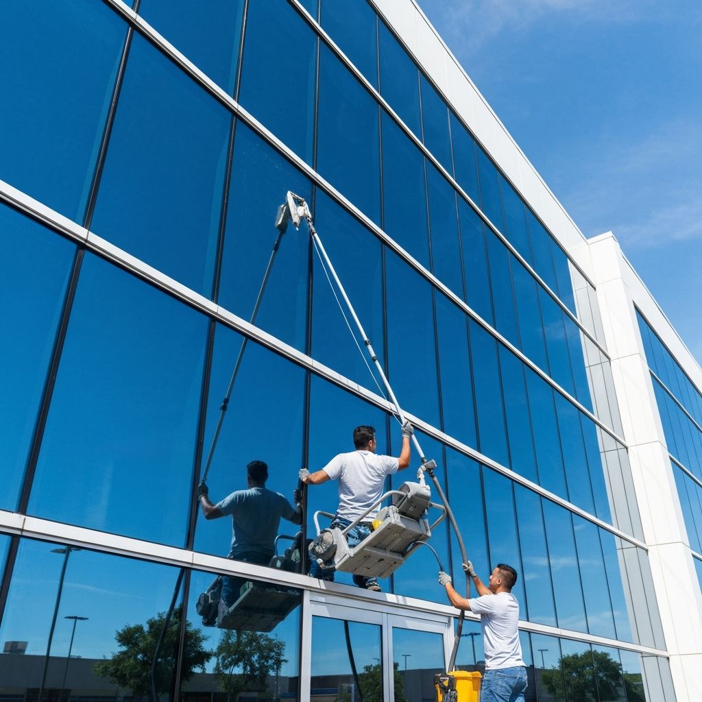 Professionelle Fensterreinigung